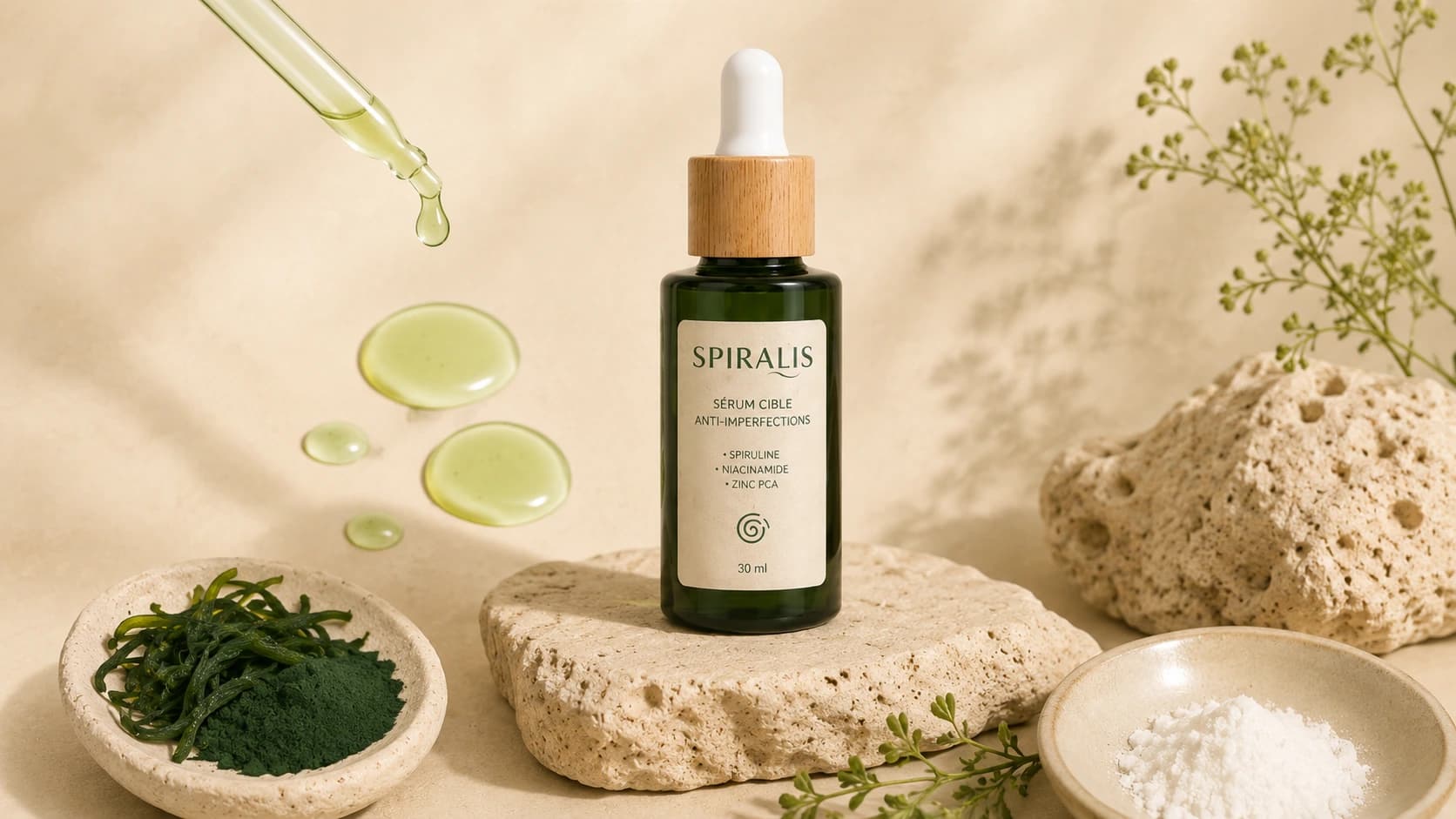 Ingrédients du sérum SPIRALIS