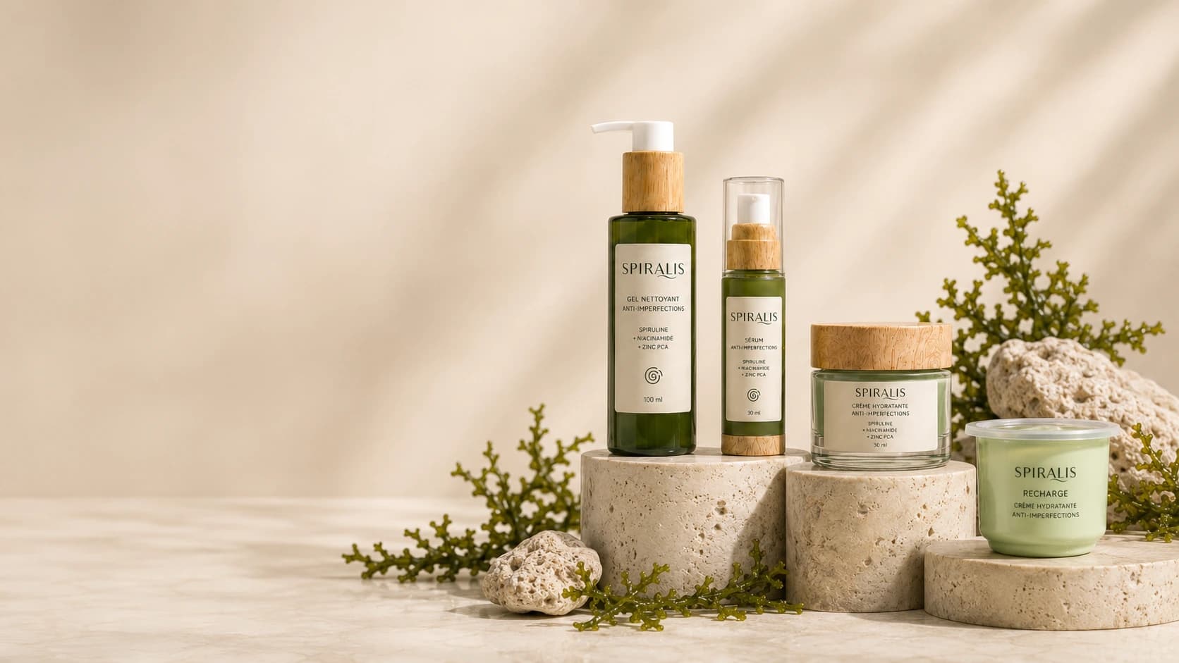 Gamme SPIRALIS avec espace de routine