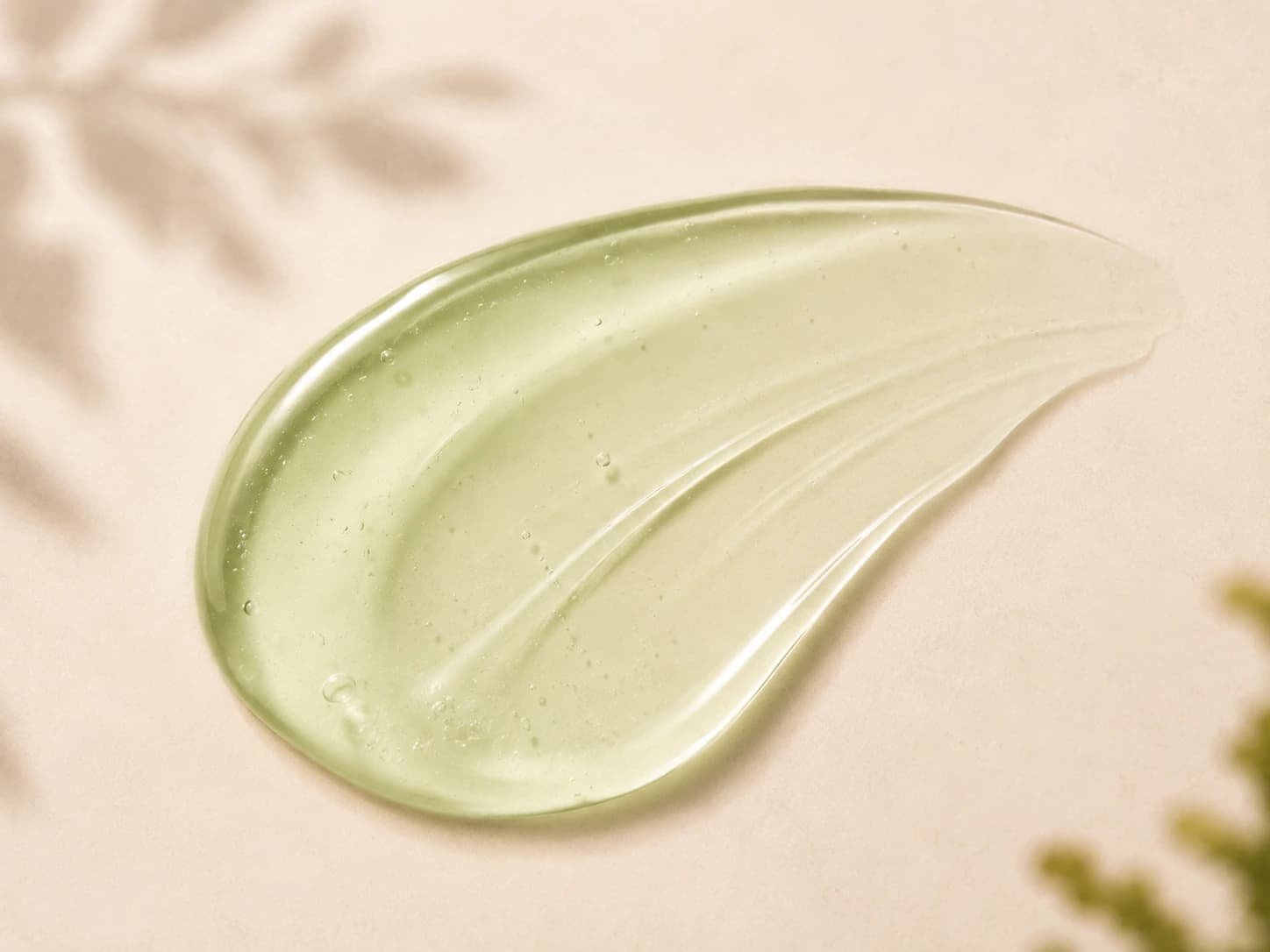 Texture gel fraiche