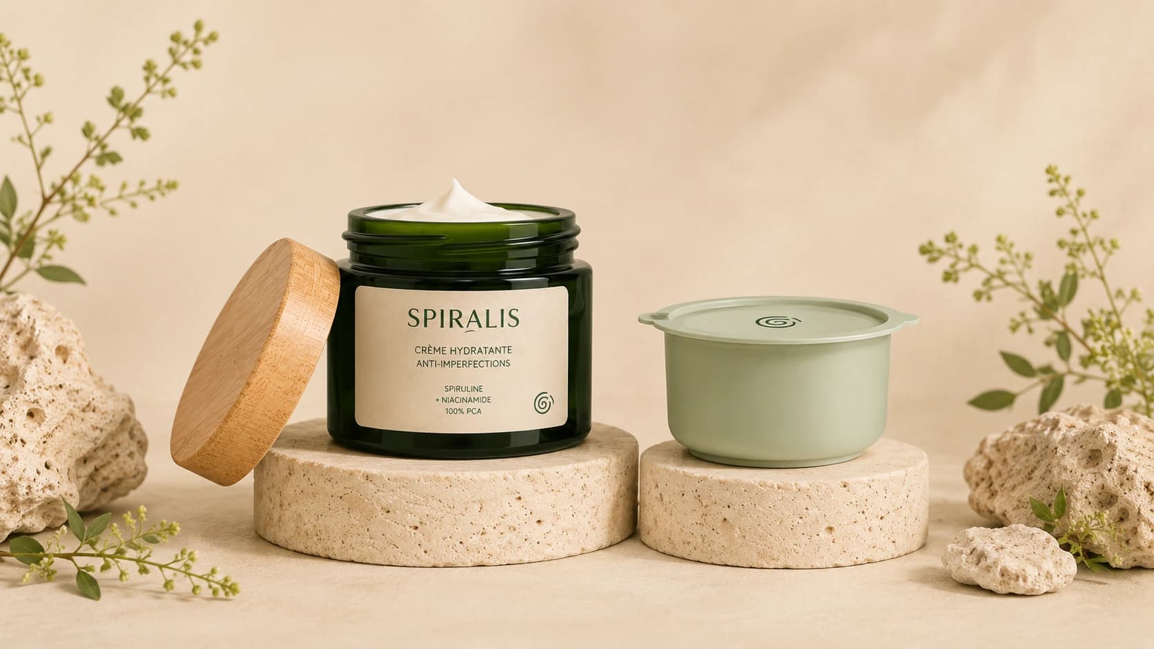 Recharge creme hydratante SPIRALIS